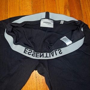 Essentials biker shorts. Good used condition